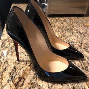 BRAND NEW CHRISTIAN LOUBOUTIN PIGALLE heels SZ 38